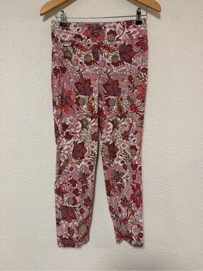 Lisette size 2 stretch floral pants
